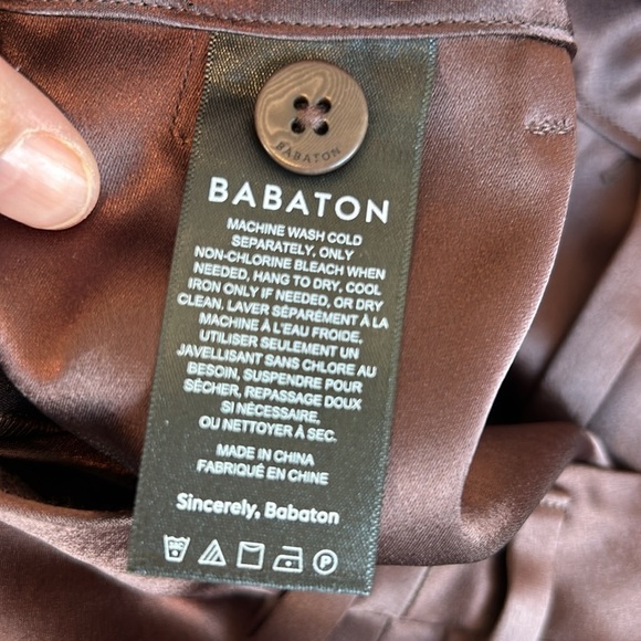 Babaton Refined Satin Cargo Pants - Picture 10 of 11